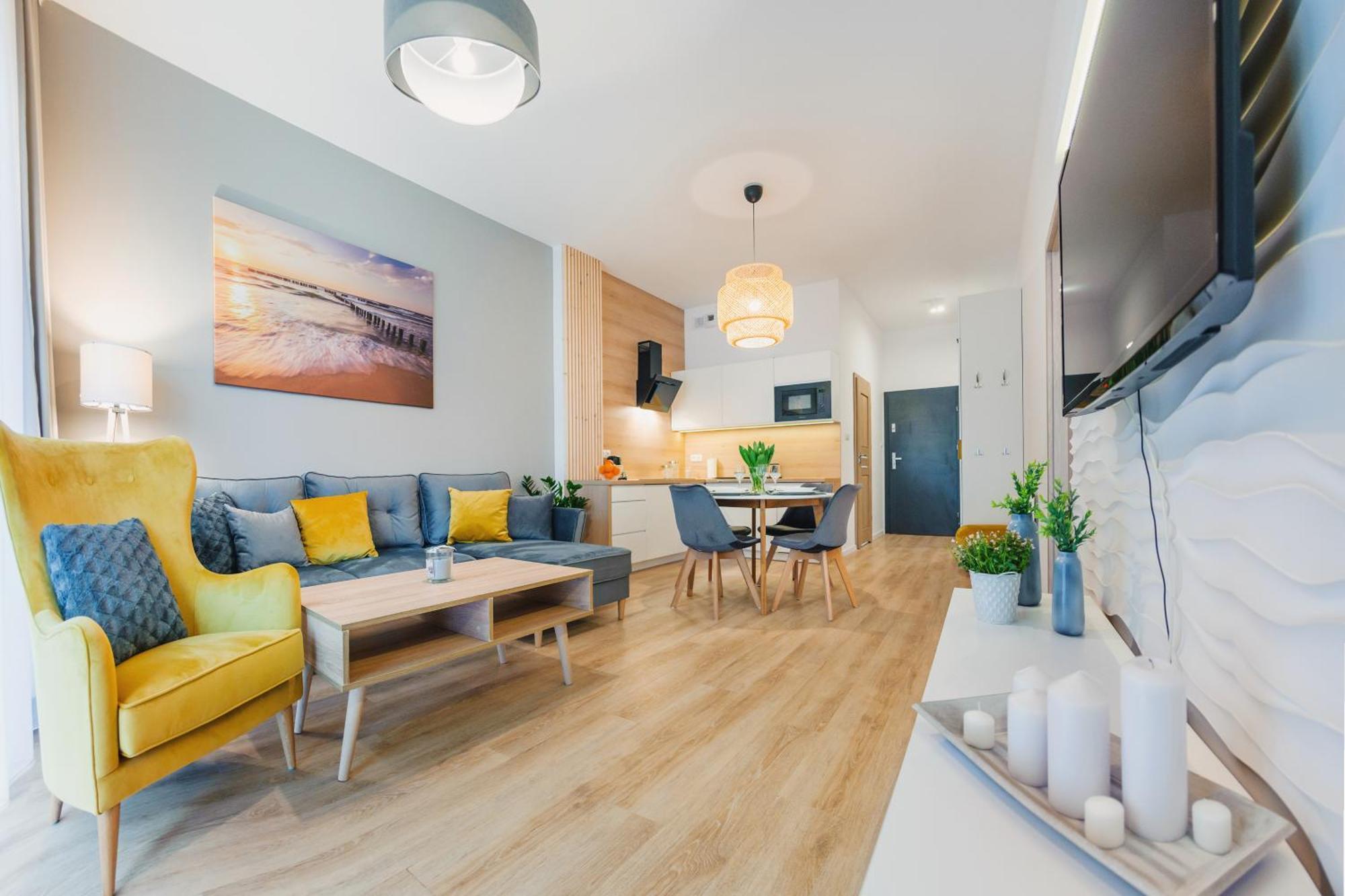Apartamenty Sun & Snow Kolobrzeg Resorts Z Basenem Exterior foto